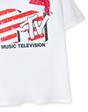 White MTV Santa Hat T-Shirt, Image 5 of 6