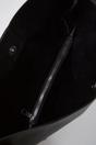 Black Wide Strap Bucket Shoulder Bag, Image 2 of 4