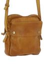 Yellow Ashwood Leather Yellow Real Leather Cross Body Bag, Image 3 of 6