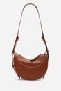Tan Envie Crescent Faux Leather Shoulder Bag, Image 1 of 6