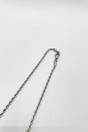 Silver Rope Chain Necklace & Bracelet Set, Image 6 of 6