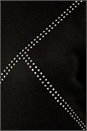 Black Curve Hotfix Knit Jumper, Image 5 of 5
