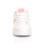 White Flat Lace Up Glitter Trainers, Image 5 of 5