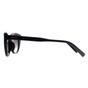 Black Cat Eye Shiny Black Smoke Grey Gradient GO00006, Image 3 of 3