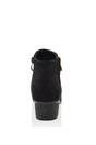Black XY LONDON Black 'Alberto' Low Heel Zip Up Ankle Boots, Image 4 of 4