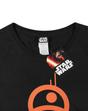 Black Star Wars Force Awakens Astromech T-Shirt, Image 4 of 4
