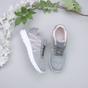 Grey AJVANI Grey Lace Up Memory Foam Trainers, Image 4 of 6