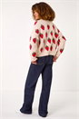 Ivory  Fruit Pattern Knit Jumper, Image 3 of 5