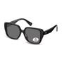 Black Montana Black Square Black Grey Polarized MP179, Image 2 of 3