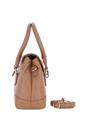 Camel Ashwood Leather Camel Premium Leather Shoulder Bag with Detachable Crossbody Strap, Image 4 of 4