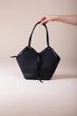 Black Tote Bag In Black, Image 4 of 4