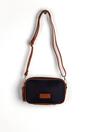 Navy Blue Etre Navy Blue Plain Crossbody Camera Bag, Image 2 of 3