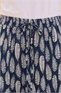  Leaf Print Culotte Trouser, Image 4 of 4