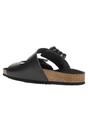 Black D Brionia R Grain Leather Sandals, Image 2 of 5