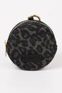 Khaki Etre Khaki Leopard Round Coin Purse, Image 1 of 3
