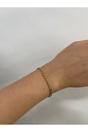 Gold Heart Link Bracelet, Image 4 of 4