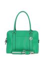 Green Ashwood Leather Green 'Cuore di Cuoio' 3 Section Large Leather Handbag, Image 1 of 4
