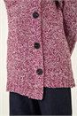 Red Roll Neck Button Detail Jumper, Image 5 of 5