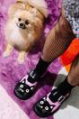 Pink TUK Footwear Pink Mary Jane Leather Goth Shoes - T2344, Image 7 of 7