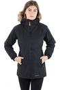 Black Celebrity Insulated Longline Parka Jacket, Image 4 of 5