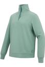 Olive Demmi Quarter Zip Fleece Top, Image 3 of 6