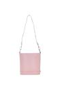 Pink Ashwood Leather Pink Elegant Crossbody Bucket Bag, Image 5 of 6