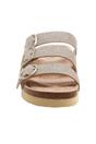 Gold Astor Glenn Glitter Sandals, Image 3 of 3