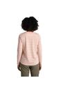 Terracotta Akona Striped Nosilife Long Sleeved TShirt, Image 3 of 4