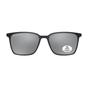Black Montana Black Square Matte Black Silver Mirror Polarized MP186, Image 1 of 3