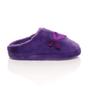Purple AJVANI Purple Fluffy Mule Slippers, Image 2 of 6