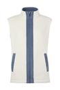 Cream Arrad Relaxed Fit Microfleece Gilet, Image 5 of 5