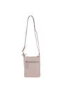 Beige Real Leather Crossbody Bag, Image 4 of 4