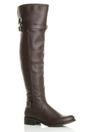 Brown AJVANI Brown Riding Over The Knee Boots, Image 5 of 8