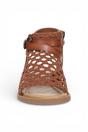 Brown Blowfish Malibu Brown Womens "Anuella" Weave Micro Wedge Sandals, Image 4 of 6