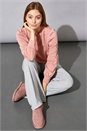 Grey Wide Leg Lounge Trousers, Image 4 of 4