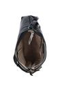 Black 'Mourne' Sleek Real Leather Shoulder Bag, Image 5 of 5
