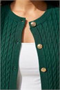 Forest  Cable Knit Cardigan, Image 4 of 4