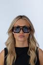 Blue Tortoiseshell Sunglasses with Blue Lenses, Image 5 of 7