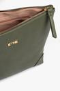 Khaki Etre Khaki Faux Leather Medium Wash Bag, Image 2 of 2