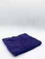Blue Fleece Lined Textured Neck Warmer in Blue, Image 3 of 3