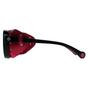 Black Round Shiny Black Pink Smoke Mirror ML0046, Image 3 of 3