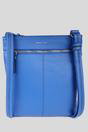 Blue 'Heaven' Real Leather Cross Body Bag, Image 3 of 4