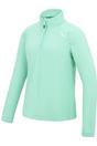 Pale Green Great Outdoors  Montes Half Zip Fleece Top, Image 3 of 4