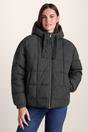 Black Else Oversized Shower Resistant Jacket, Image 1 of 6