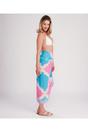 Turqouise Miami -  Pink Diamond Beach Sarong, Image 3 of 4