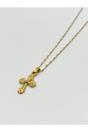 Gold Cross Pendant Necklace with Gift Box, Image 3 of 7