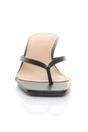  Low Kitten Heel Toe Post Slip On Square Toe Sandals, Image 5 of 5