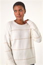 Ivory  Sparkly Detail Knit Jumper, Image 1 of 5