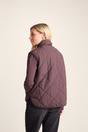 Mauve Juni Relaxed Fit Shower Resistant Gilet, Image 2 of 6