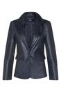Black Soft Leather Blazer Jacket-Apeldoorn, Image 2 of 5